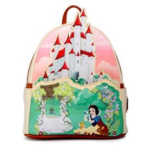 Loungefly Disney Snow White Castle series mini backpack